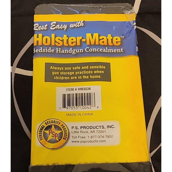 PSP Peace Keeper Holster-Mate Bedside Handgun Concealment Holster Holder - Picture 2 of 8